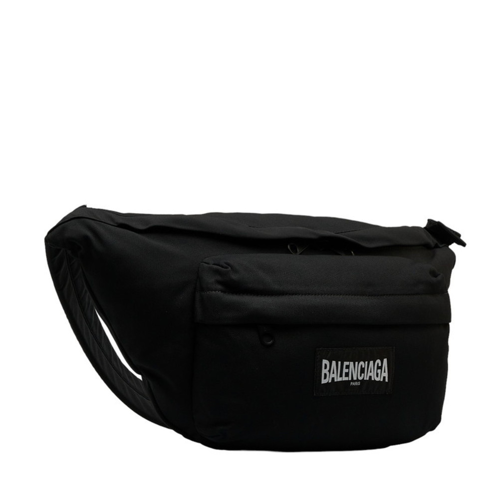 Balenciaga Shoulder Bag Body 656062 Black Nylon Men's BALENCIAGA - Picture 2 of 9